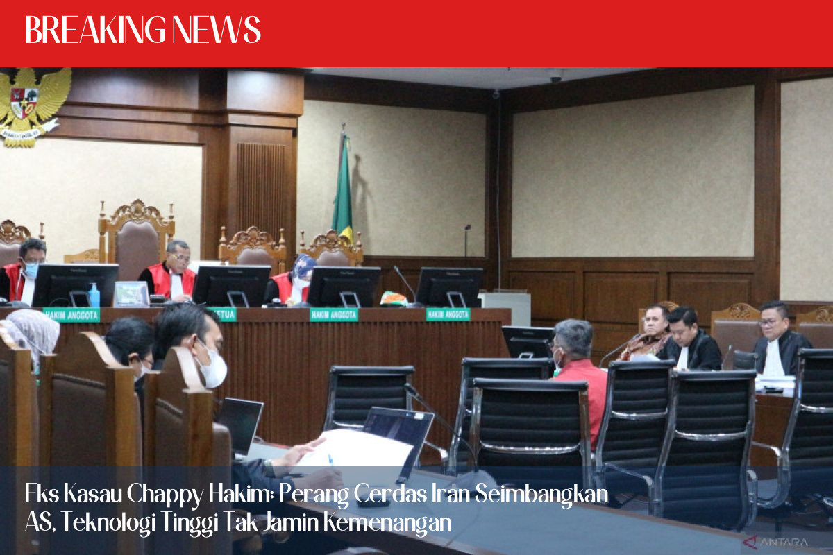Eks Kasau Chappy Hakim: Perang Cerdas Iran Seimbangkan AS, Teknologi Tinggi Tak Jamin Kemenangan